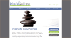 Desktop Screenshot of blissful-wellness.com